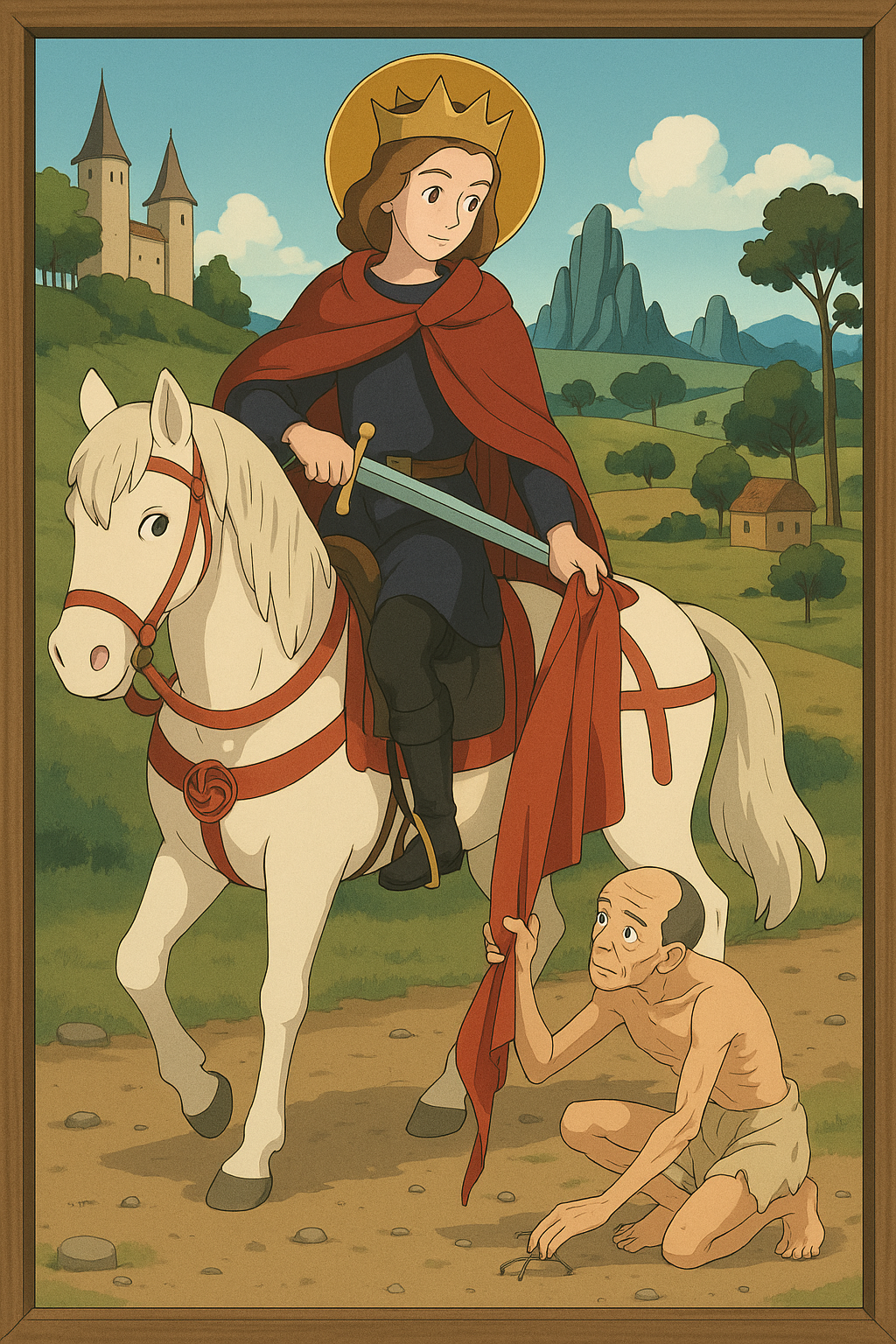 Saint Martin and the Beggar